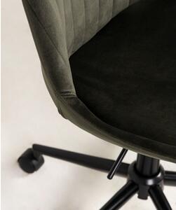 Hector Otočná židle Borgo tmavě zelená
