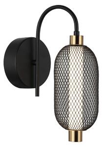 Italux WL-84283-1-BK LED nástěnné svítidlo Marco | 6W LED | 310lm | 3000K