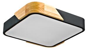 Italux PLF-13187-BK-WO LED přisazené stropní svítidlo Santer | 24W LED | 2400lm | 3000K