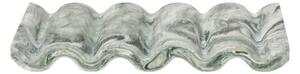 FERM LIVING Miska na mýdlo Mist, Emerald / Off-White