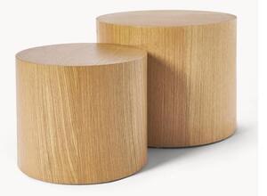 Sada dřevěných konferenčních stolků Dan, 2 díly