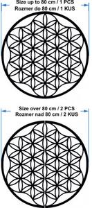 Energetický obraz mandala na zeď z překližky - rozměr od 50 do 120 cm l SENTOP PR0337