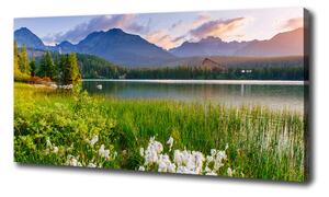 Foto obraz canvas Jezero v horách oc-132044100