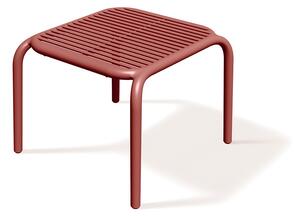 Prosperplast Zahradní odkládací stolek BRENES 54,5x53,5x41,5 cm retro červený