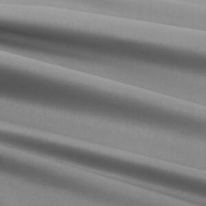 Goldea bavlněné ložní povlečení - tmavě šedé 140 x 220 a 70 x 90 cm