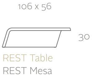 VONDOM designové konferenční stoly Rest Mesa Baja