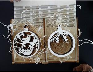 Ozdoby ze dřeva a plastu, Vánoční a Velikonoční ozdoby, dřevěné doplňky PR0044-Vintage decoration