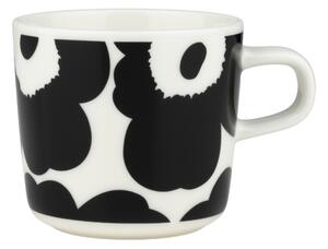 Marimekko Hrnek Oiva Unikko 0,2l, černo-bílý