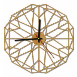 Sentop - MDF Nástěnné hodiny do obýváku HDKF017 i černé I SENTOP HDFK0017 PR0346 MDF