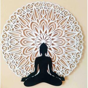 Sentop - Mandala 3D obraz na stěnu Buddha mandala barevné provedení l SENTOP PR0362 3D Paywood