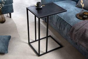 Designový odkládací stolek Maille 43 cm černý jasan - Skladem