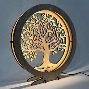 LED lampa Strom života - Luxusní dřevěná dekorace | SENTOP LED0560