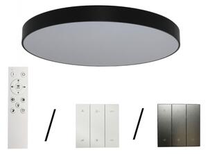LED Stropní svítidlo LED/200W/230V 3000/4000/6500K pr. 100 cm černá