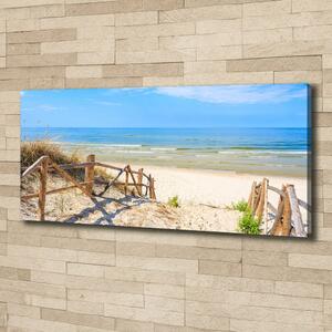 Foto obraz na plátně Vchod na pláž oc-135834408