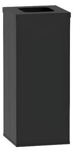 Koš na tříděný odpad 70 L, úchyt na pytel, černý/černý