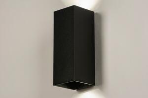 Nástěnné venkovní svítidlo na fasádu Canno Quadro 21 Black IP65 (LMD)