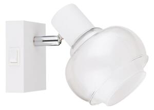 Globo 54309-1W - Nástěnné bodové svítidlo TOKKI 1xE14/40W/230V bílá