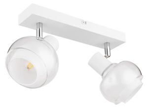Globo 54309-2W - Bodové svítidlo TOKKI 2xE14/40W/230V bílá