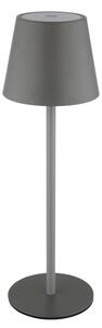 Globo 58488G-LED Stm dot nab ven stolní lampa VANNIE 3W/5V IP54 1800mAh šedá