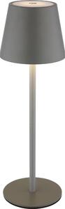 Globo 58488G-LED Stm dot nab ven stolní lampa VANNIE 3W/5V IP54 1800mAh šedá