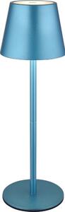 Globo 58488BL-LED Stm dot nab ven stolní lampa VANNIE 3W/5V IP54 1800mAh modrá