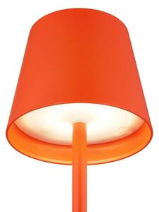 Globo 58488R-LED Stm dot nab ven stolní lampa VANNIE 3W/5V IP54 1800mAh červená