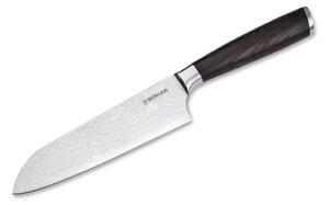 Böker - Damaškový kuchyňský nůž santoku DAMAST 16,5 cm dub