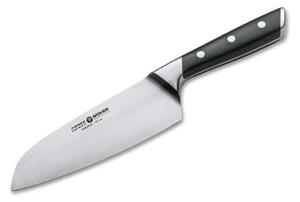 Böker - Kuchyňský nůž santoku FORGE 16 cm černá