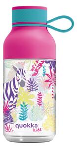 Quokka Dětská láhev na vodu Ice zebra 430 ml
