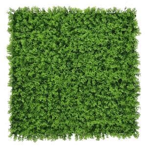 Europe Grass Umělý rostlinný panel CHARLOTTE CUPRESSUS - Panel 50x50