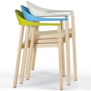 PLANK židle Monza Armchair Natural