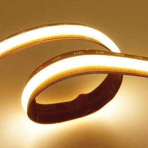 15W FREECUT COB LED pásek do kuchyně, 10mm, 12VDC, 528LED/m, Ra>90, IP20, 7let záruka Barva světla: Teplá bílá, 3000K
