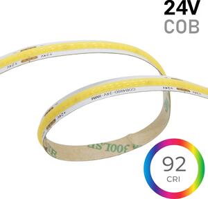 LED pásek COB 15W, 480LED, CRI>92, 8mm, 2OZ, 3M, 24VDC, IP20, 6500K