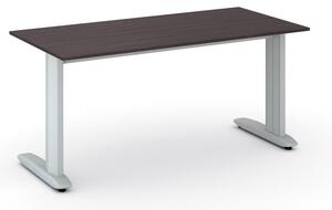 Kancelářský psací stůl PRIMO FLEXIBLE 1600 x 800 mm, wenge