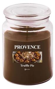 Provence Vonná svíčka ve skle PROVENCE 95 hodin lanýžový koláč