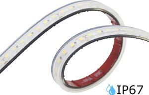 IP67 voděodolný LED pásek 9W/m, PROFI, 24VDC, 1260Lm/m, 140LED/m, 4000K