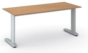 Kancelářský psací stůl PRIMO FLEXIBLE 1800 x 800 mm, buk
