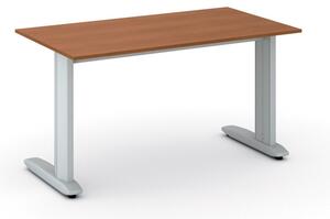 Kancelářský psací stůl PRIMO FLEXIBLE 1400 x 800 mm, třešeň