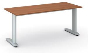 Kancelářský psací stůl PRIMO FLEXIBLE 1800 x 800 mm, třešeň