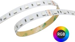 14W RGB SMD5050 LED pásek, 10mm, 60LED/m, 24VDC, IP20