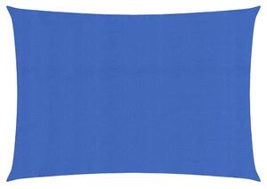 Plachta proti slunci 160 g/m² obdélník modrá 3 x 5 m HDPE