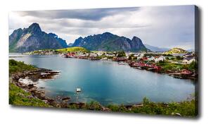 Moderní fotoobraz canvas na rámu Lofoty v Norsku oc-151856257