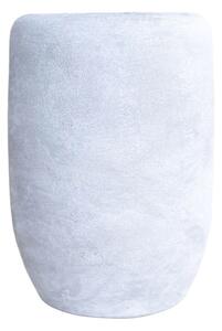 Obal na květiny Noor White Grey 25 x 13 cm