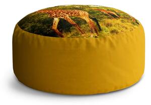 Sablio Taburet Circle Žirafy: 38x48 cm