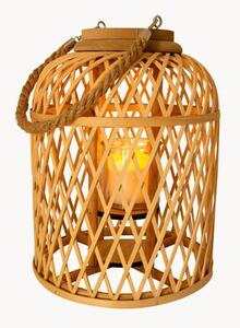 Solární LED svítidlo s bambusovým košem Korab