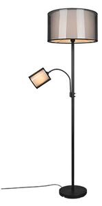 Stojací lampa Trio Burton černá 411400232