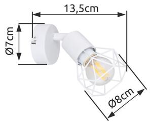 Globo 54802W-1 - Nástěnné bodové svítidlo XARA 1xE14/40W/230V