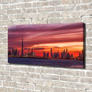 Foto obraz na plátně do obýváku Západ slunce Dubaj oc-162023907