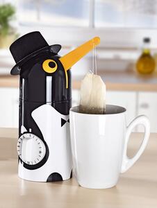 Küchenprofi Tee-Pinguin s přesným časovačem, černá