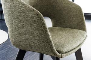 Židle NORDIC STAR zelená strukturovaná látka Nábytek | Jídelní prostory | Jídelní židle | Všechny jídelní židle